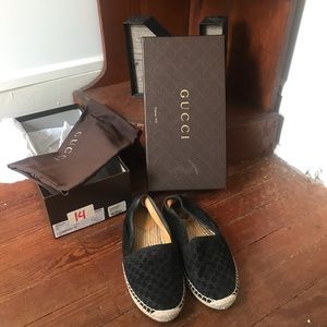 Authentic Gucci shoes / espadrilles